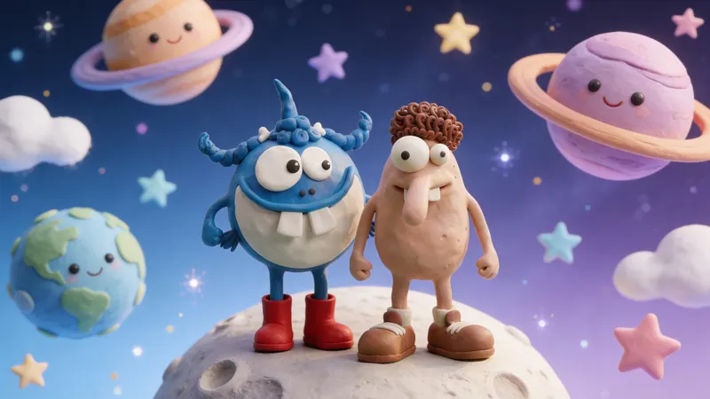 Prdo i Smrdo na mjesecu među planetama
